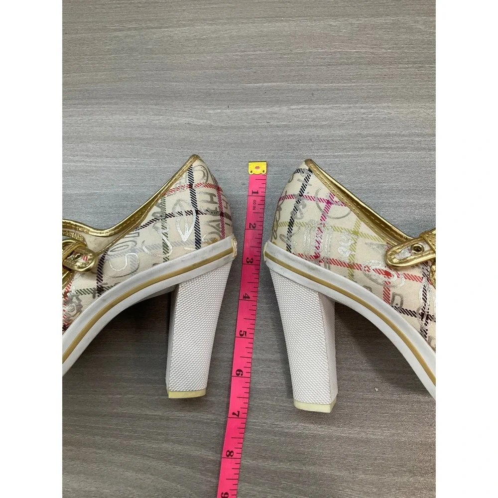 VINTAGE COACH POPPY MARY JANE HEELS